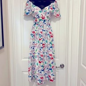🦩Tanya Taylor Flamingo Dress - NWOT 🦩